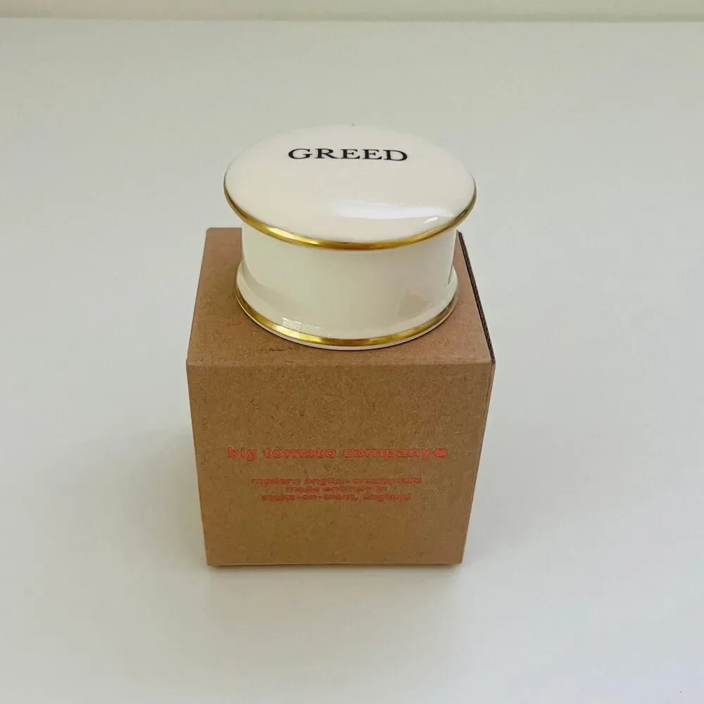 BIG TOMATO COMPANY Trinket Box 7 Deadly Sins GREED
